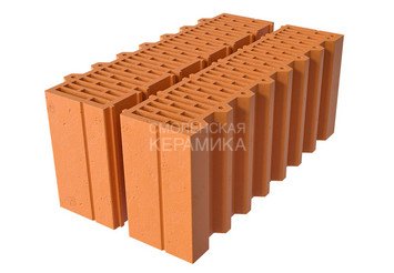 Камень доборный Рorotherm 51, 1/2 1