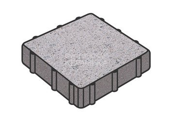 Тротуарная плитка Готика, Квадрат Premium Gold, 300x300x50 мм, цвет Голд 1 1