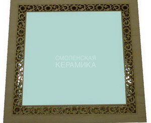 Зеркало квадратное (малое) резное ЗК-М 1