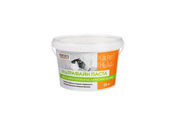 Шпаклевка готовая на латексной основе Ультрафайн Паста, 28 кг 1