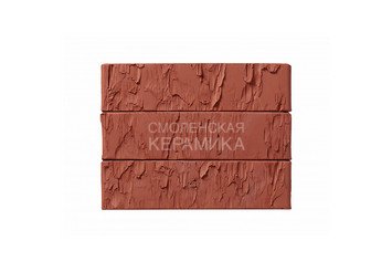 Кирпич лицевой керамический ЖКЗ Терракотовый Скала 0,96НФ 3