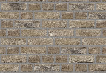 Кирпич ручной формовки Wesretwaelder Klinker WK 959 Titan Multi/Monaco WDF 1