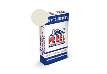 Цветная кладочная смесь Perel SL 0005 белая, 25 кг 1