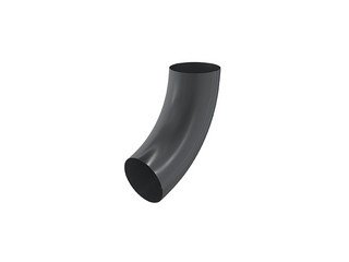 Колено 90, AQUASYSTEM (Polyester), темно-серый