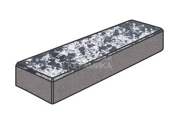 Гранитная тротуарная плитка Готика, Паркет Granite FINO, 300x100x80, Диорит 1