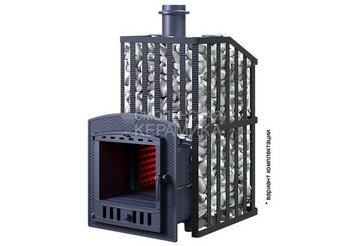 Печь чугунная для бани Технолит GFS ЗК 40 (П2) Ураган 2