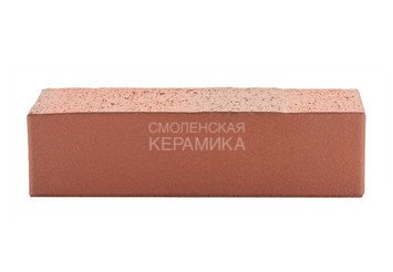 Кирпич лицевой полнотелый ЛСР Красный флэш гладкий, 1НФ 5