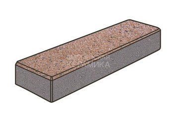 Тротуарная плитка Готика, Брусок Premiun Gold, 180x60x80 мм, цвет Голд 4 1