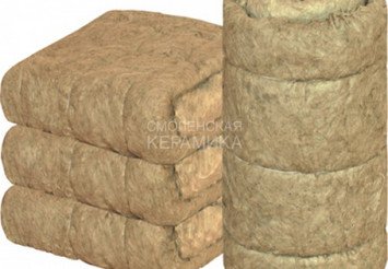 Маты прошивные 10,0кв.м (10000 х1000 х50мм) МПБ-25/СТВ 1