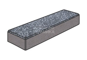 Гранитная тротуарная плитка Готика, Паркет Granite FINO, 300x100x80, Суховязкий 1