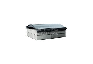 Парапет Zking Monblan 385х510 на 1,5 кирпича серый 1