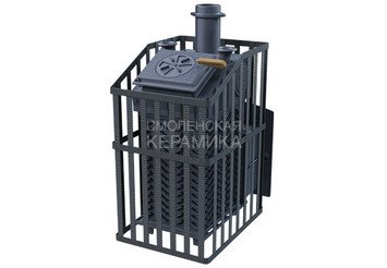 Печь чугунная для бани Технолит GFS ЗК 40 (П2) Ураган 3