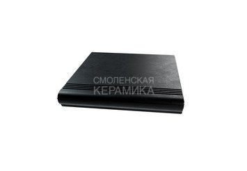Ступень из полимерного композита рядовая ZKING Verona черная 4
