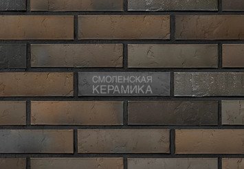 Кирпич с утолщенной стенкой BRAER MAX Нуар, терра, 1 НФ 3