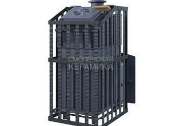 Печь чугунная для бани Технолит Гроза Ураган 18 (П2) 2023 г 3