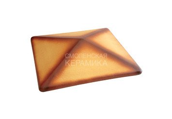 Керамическая шляпа King Klinker 445х585 ониксовый черный 1