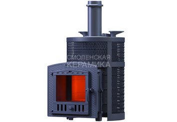 Печь чугунная для бани Технолит ИСКАНДЕР 3K 18 (П2) Pro Ураган 3