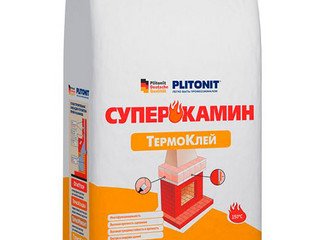 Плитонит СуперКамин ТермоКлей - 5, (5кг)