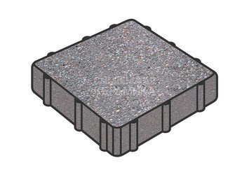 Тротуарная плитка Готика, Квадрат Premium Gold, 300x300x60 мм, цвет Голд 13 1