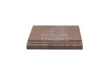Ступень фронтальная для лестниц WEECO Берлин 34х33 cм, цвет шоколад 2