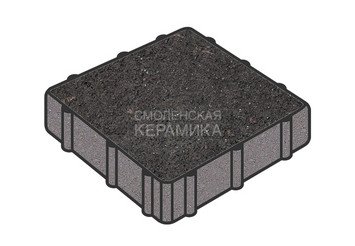 Тротуарная плитка Готика, Квадрат Premium Gold, 200x200x80 мм, цвет Голд 21 1