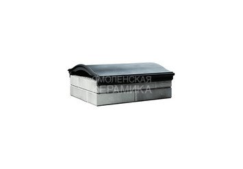 Парапет Zking Monblan 385х510 на 1,5 кирпича черный 1