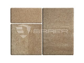 Тротуарная плитка BRAER Старый город "Ландхаус", Color Mix Миндаль, 80 мм