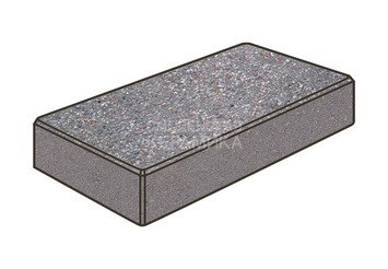 Тротуарная плитка Готика, Картано Premiun Gold, 300x150x60 мм, цвет Голд 13 1