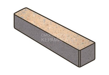 Гранитная тротуарная плитка Готика, Ригель Granite FINO, 360x80x80, Павловское 1