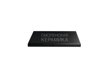 Плитка из полимерного композита базовая ZKING Verona черная 1