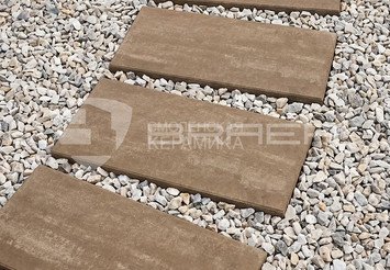 Тротуарная плитка Сити 900 х 400, Color Mix Миндаль, 80 мм 6