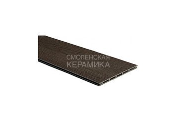 Террасная доска Qiji Premium пустотелая Венге 3000*150*18 мм 2