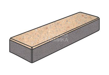 Гранитная тротуарная плитка Готика, Паркет Granite FINO, 300x100x80, Павловское 1