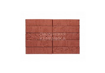Кирпич лицевой керамический ЖКЗ Терракотовый Скала 0,96НФ 1