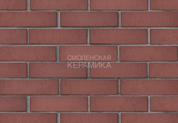 Кирпич лицевой керамический ЛСР Винный, крафт, 1НФ 3