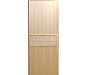 Дверь банная (осина) 1,8*0,7 глухая МС 1/4.2 (Вас) 1