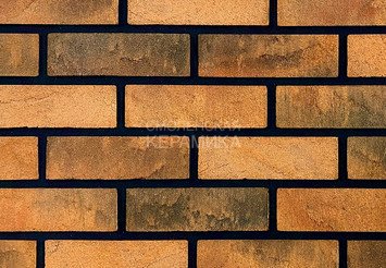 Минеральный кирпич Real Brick KP/0,5НФ базовый Янтарный 1