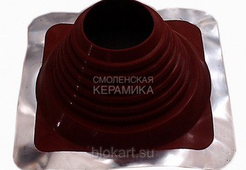 Фланец Мастер Флеш YS-09 620х620 (d 254-467) цв. коричневый (BROWN-P) 1