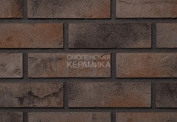 Плитка ручной формовки Real Brick Коллекция 2, RB 2-07 пепел 1