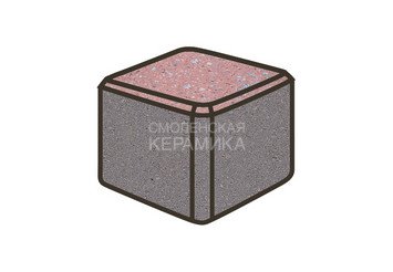 Гранитная тротуарная плитка Готика, Куб Granite FINO, 100x100x100, Травертин 1