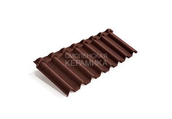 Композитная черепица Metrotile GALLO Бордовый 1
