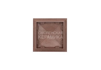 Колпак на столб WEECO 38,5х38,5 см, цвет шоколад 4