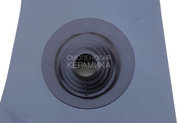 Фланец Мастер Флеш, YS-17 505х505 (d 76-203) (RES-1 угл/BLACK-P) цв. черный 1
