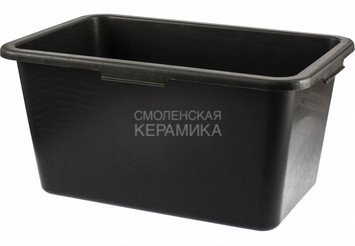 Таз прямоугольный строительный, 40л, Россия Сибртех (81443) 1