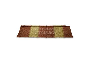 Композитная черепица Metrotile ISHINGLE Терракотово-жёлтый 1