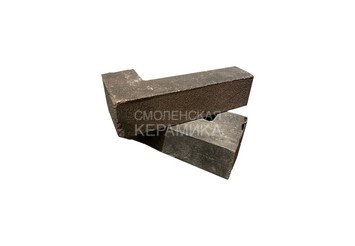 Минеральный кирпич угловой Real Brick KP/0,5НФ базовый Кирпичный 2