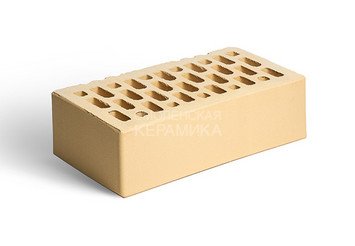 Кирпич керамический МАГМА Ваниль Гладкий 1,4НФ 1