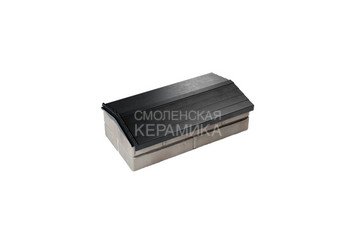 Парапет Zking Bona 255х510 на 1 кирпич черный 1