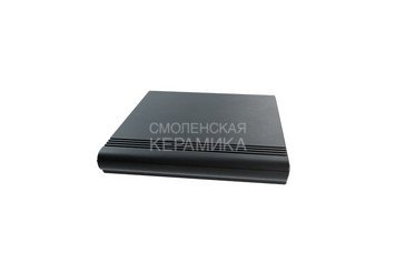 Ступень из полимерного композита рядовая ZKING Verona графит 3