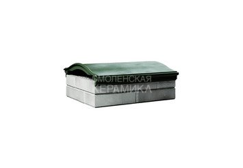Парапет Zking Monblan 385х510 на 1,5 кирпича зеленый 1